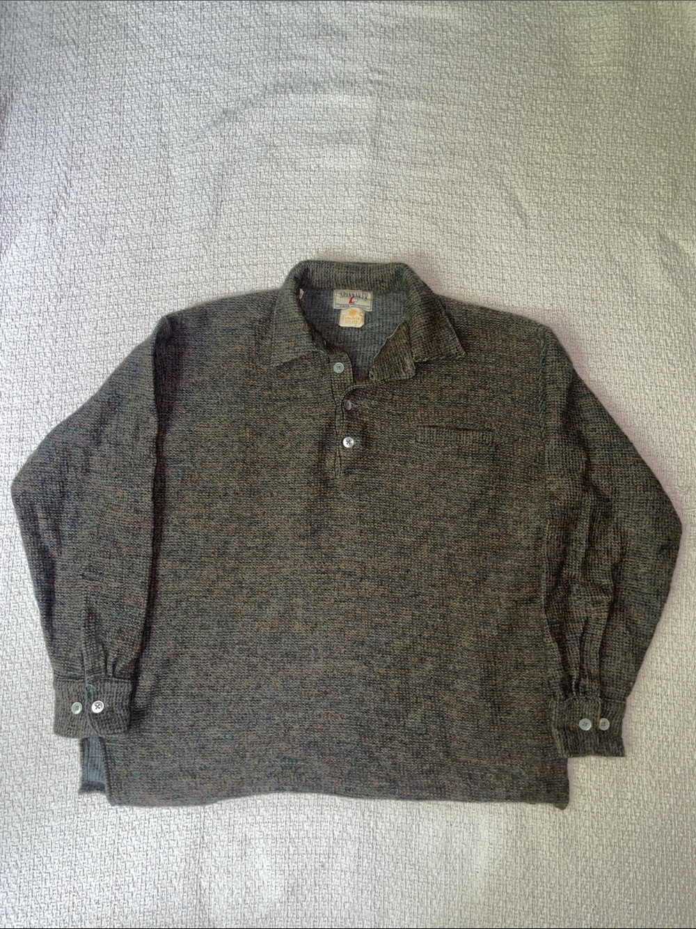 Vintage Spinnaker for Finchley Wool Men’s Polo